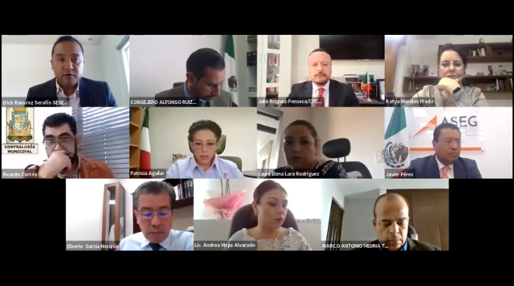 GuanajuatoSesea's tweet photo. En la Séptima Sesión Extraordinaria del Comité Coordinador del SEA de Guanajuato, se aprobó por unanimidad la implementación del Sistema de los Servidores Públicos que intervengan en procedimientos de contrataciones públicas (Sistema 2) de la Plataforma Digital Estatal https://t.co/qaSa1X3W94