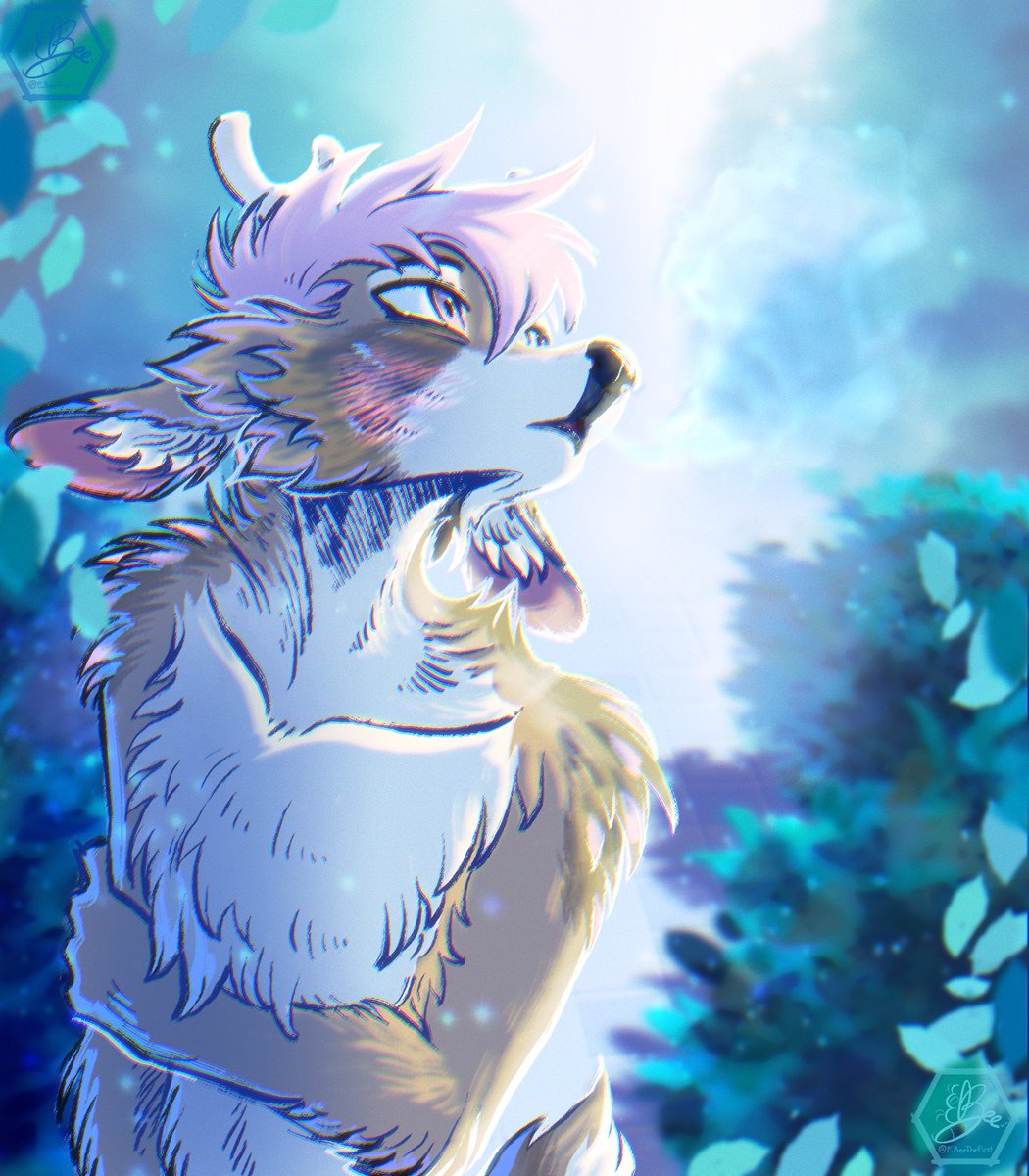 RobinFluff's tweet photo. Hello!!📌🌸

I'm Robin, a pink &amp; fluffy deer on the internet, retweeting art and deer things. I mostly just commission art and occasionally post about personal life/games/music, too, if any of those are your thing :9 Hope you have a nice stay! https://t.co/YfIgg75ULv