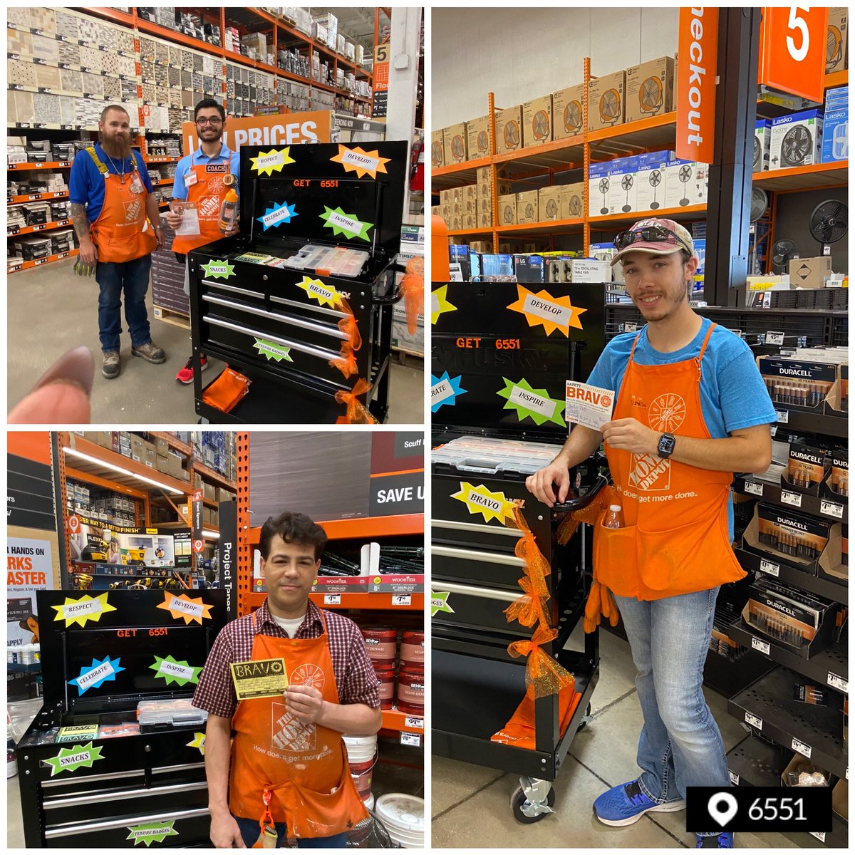 Thank you Michael, Eric, and Austin for all that you do each and everyday. <a href="/MattLeslie11/">Matt Leslie</a> <a href="/glomolina0623/">Gloria Molina</a> <a href="/Vivies_Momma/">Heather Wofford 6551D93</a> <a href="/HenryLWright1/">Henry L Wright</a> <a href="/depot6551/">HomeDepot6551</a>