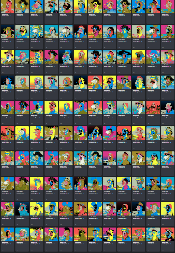 The_Bogfather's tweet photo. Update. 214 pieces of the finest art on the blockchain. @moodiesbyhanuka https://t.co/FnUaIjcYl1