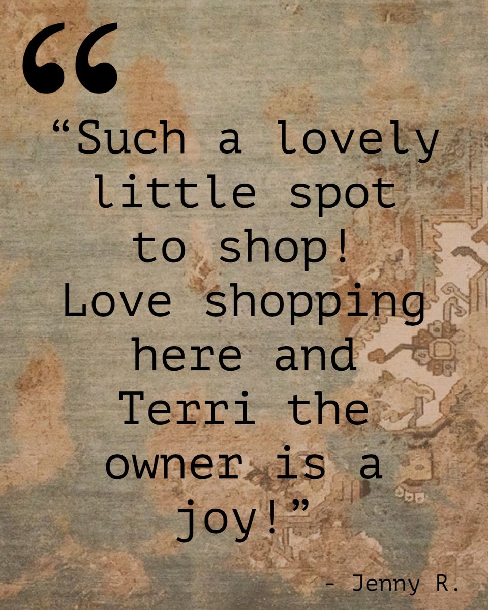 FoundlingsEmp's tweet photo. Thank you for this sweet review Jenny!
#Alabama #UniqueGifts #ShopSmall #VincentAL #ChelseaAL #InvernessAL #GreystoneAL #HarpersvilleAL #WilsonvilleAL #FallDecor #Redecorating #InteriorDecorating #ShoalCreek #IndianSpringsVillage #townhousedesign #BrookHighland https://t.co/WEGyeAWSi4