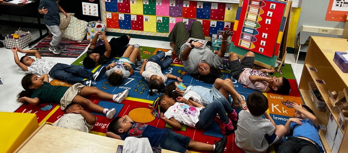 RamirezRainbow3's tweet photo. Today we learned about the magic word-please, with @MrSteveAntony &amp; Please Mr. Panda! We acted out their favorite page and they asked to read it again at the end of the day. @NISD_ECE @NISDBurke #goodreadersreread #readallthebooks #makeitfun https://t.co/PwHpPPaOwF