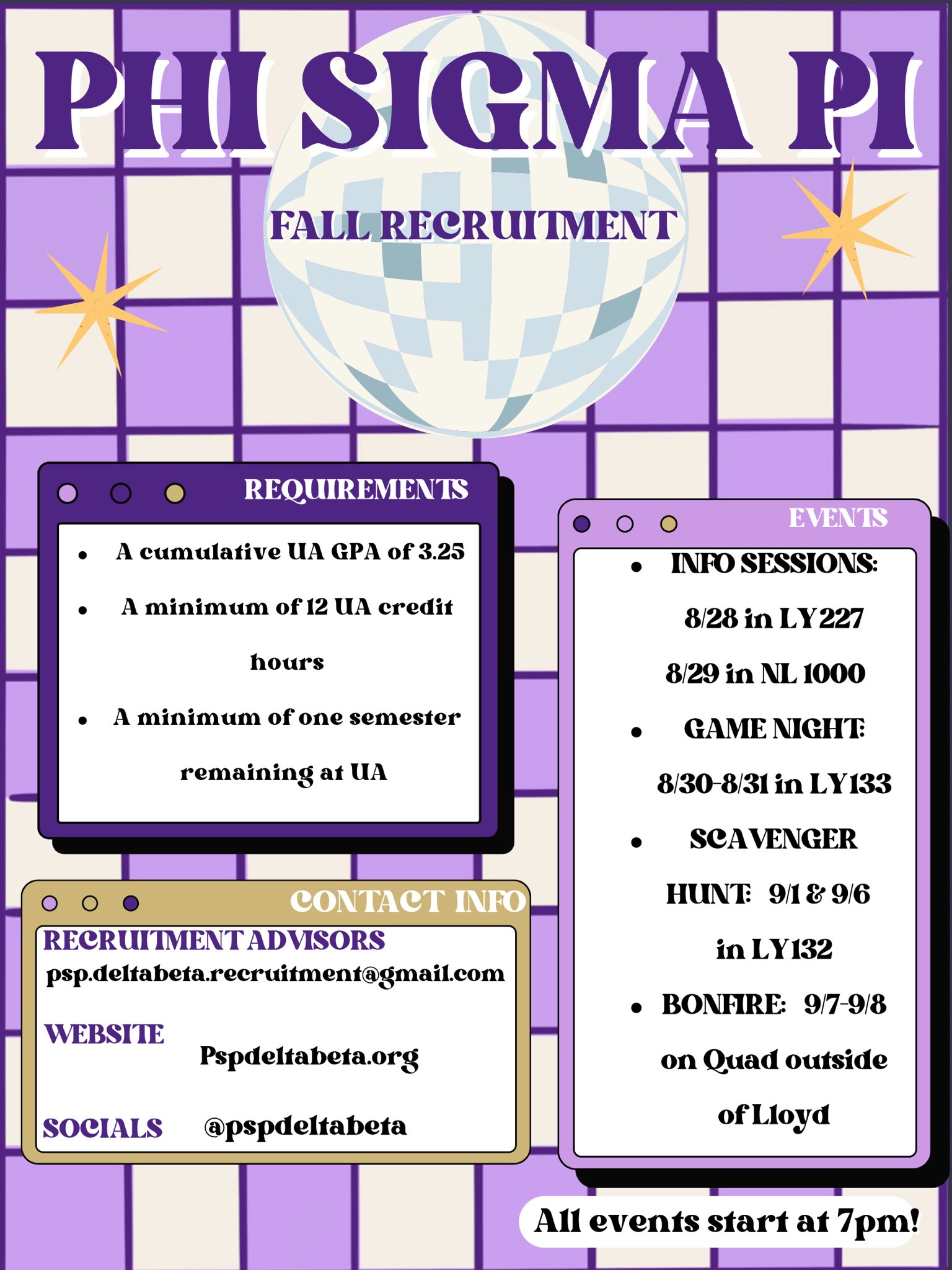 UA Phi Sigma Pi (@pspdeltabeta) / X