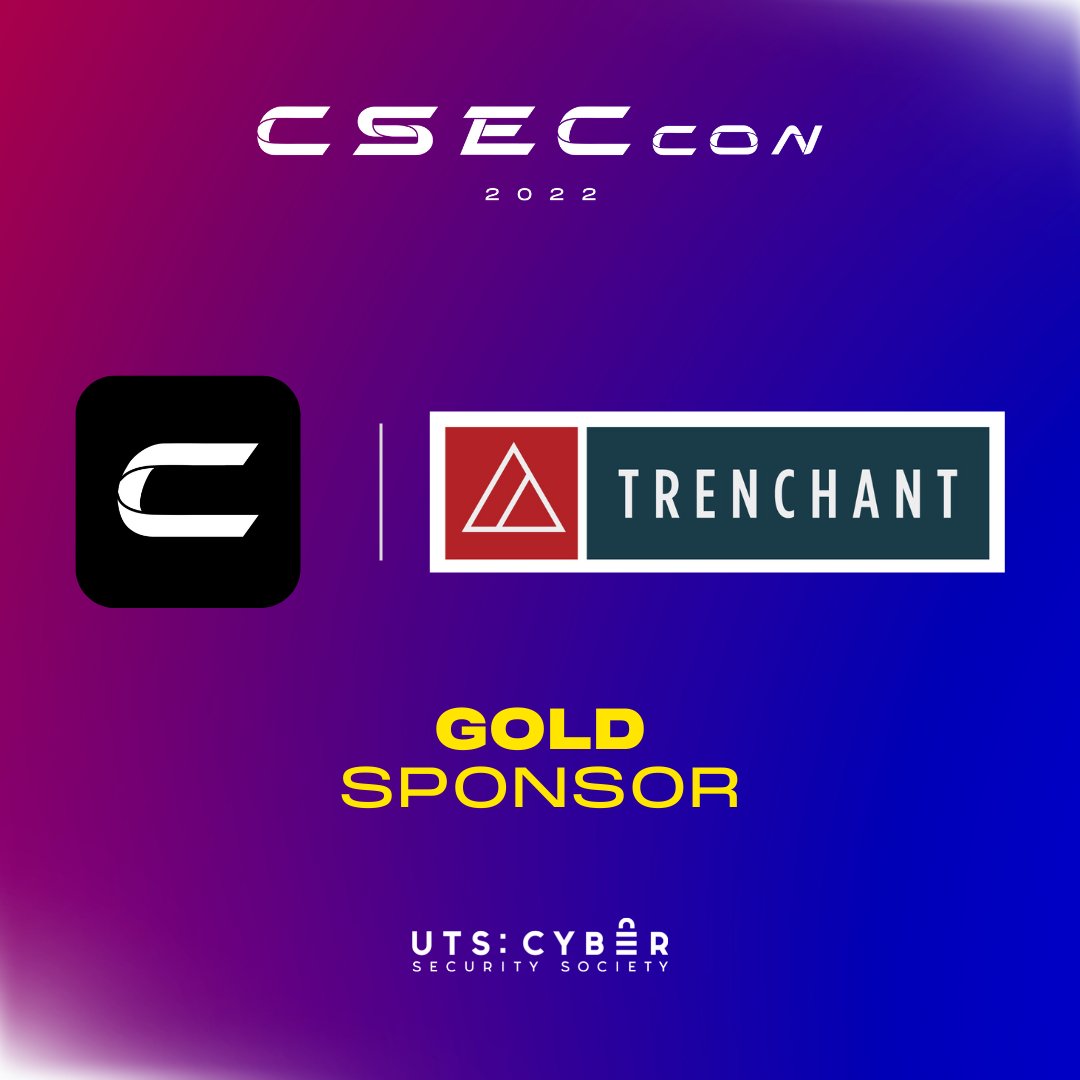 We are thrilled to introduce <a href="/TrenchantARC/">Trenchant</a> as one of our Gold sponsors of CSECcon 2022! Super excited to have them onboard supporting the con!

#cyberrevival #cseccon