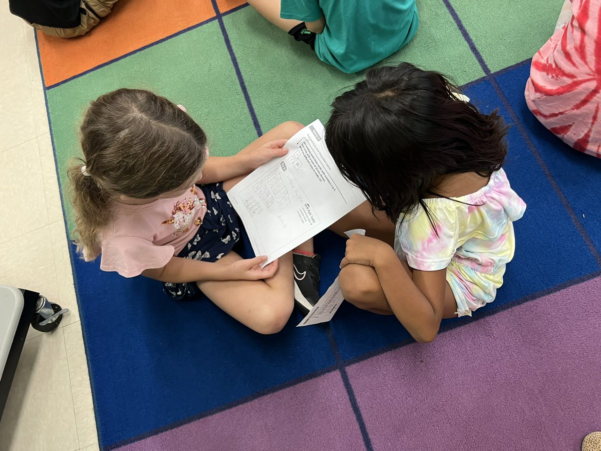 Sharing which strategy we used to make a 10! Practicing and learning from each other 🥰➕ #iginspires #rtsd26lifeready