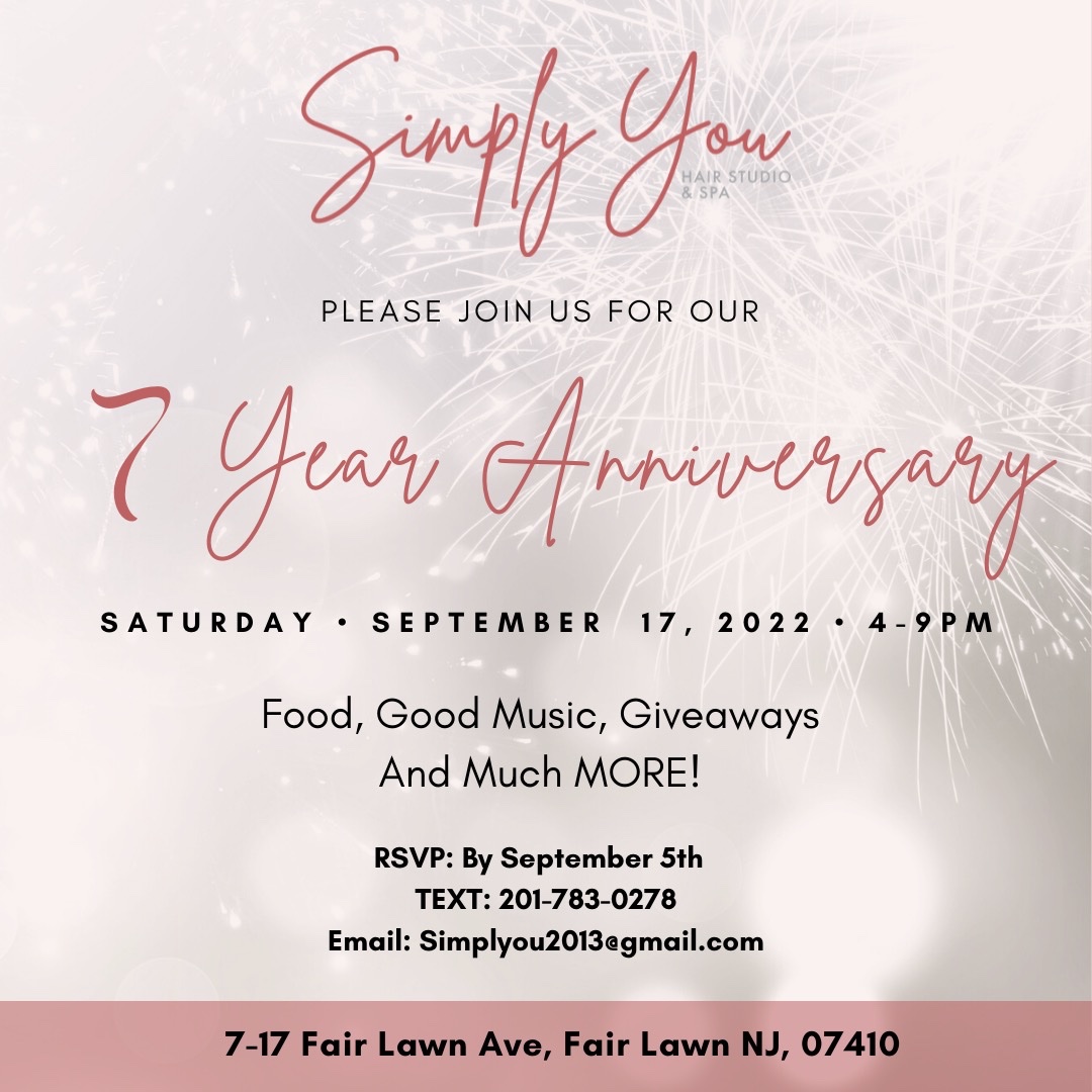 simplyyoustudio's tweet photo. Save the date! And come to celebrate with us! https://t.co/JCiRp5uTza