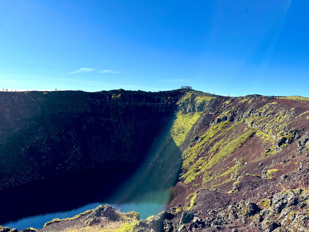 RHS_Geo's tweet photo. Day 2 of dreams for our Iceland gurus, the sun shone, the waterfalls flowed, geysirs exploded, we fell down the Mid-Atlantic ridge and the fashion sense got more questionable! @RHSSuffolk #geographyteacher #gurusontour #onlyiniceland https://t.co/EyDv3lO4HS