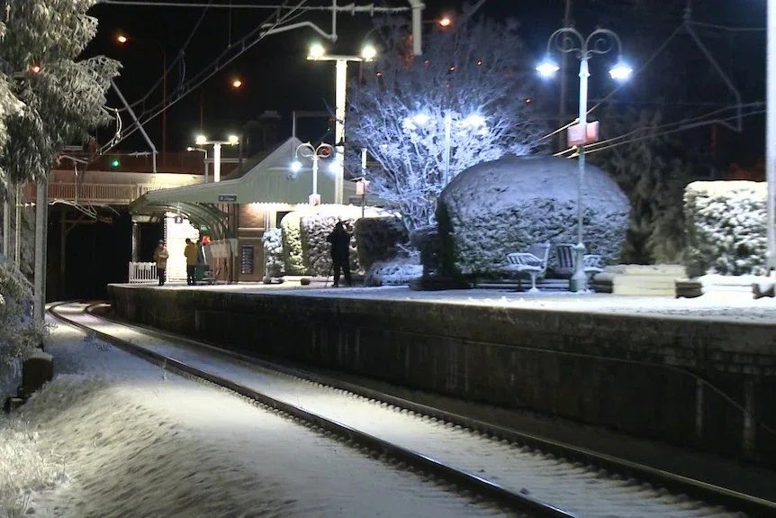 She’s snowy in the Blue Mountains.
(pic from ABC News)