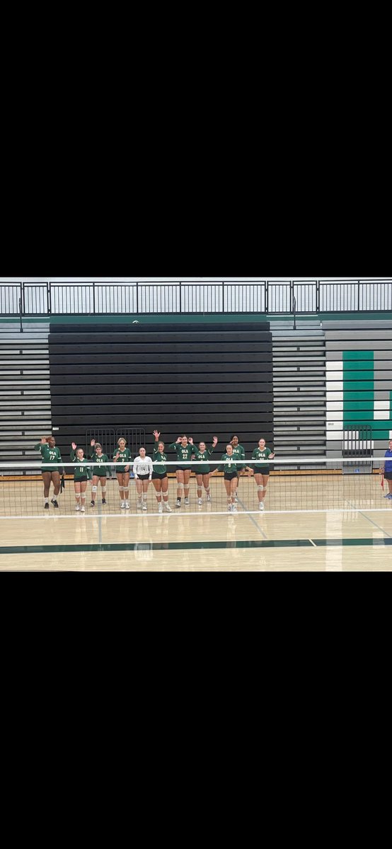 OLA_HIGH_AD's tweet photo. Congratulations to our @VolleyballOla ladies on their sweep of Walnut Grove and East Forsyth! @OLH_HCS @AthleticsHenry @HDHSports https://t.co/5WKwgYvKdi