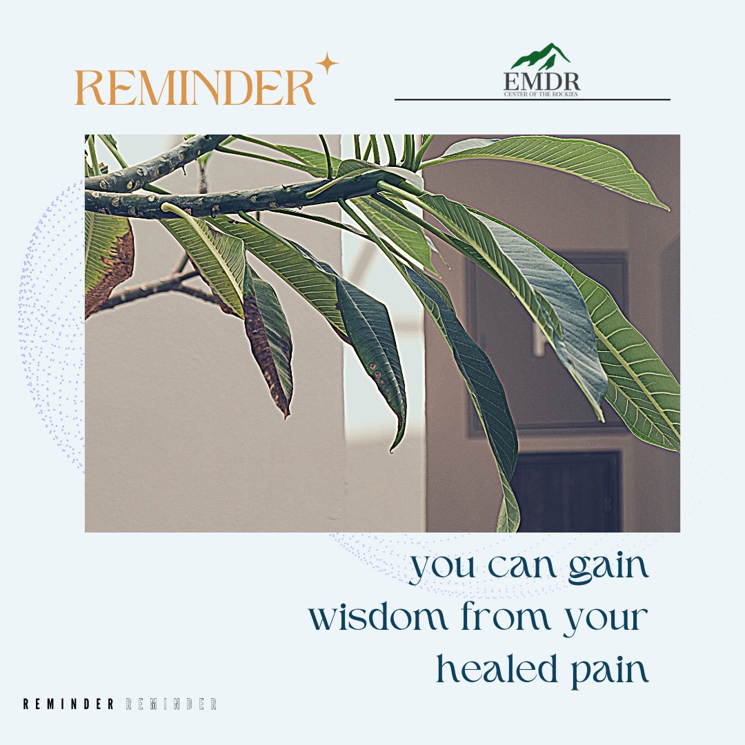 EMDR_theRockies's tweet photo. You can always rewrite the narrative around your experiences!
#healing
#emdr
#emdrtraining
#counseling https://t.co/8j3NhQSgXD