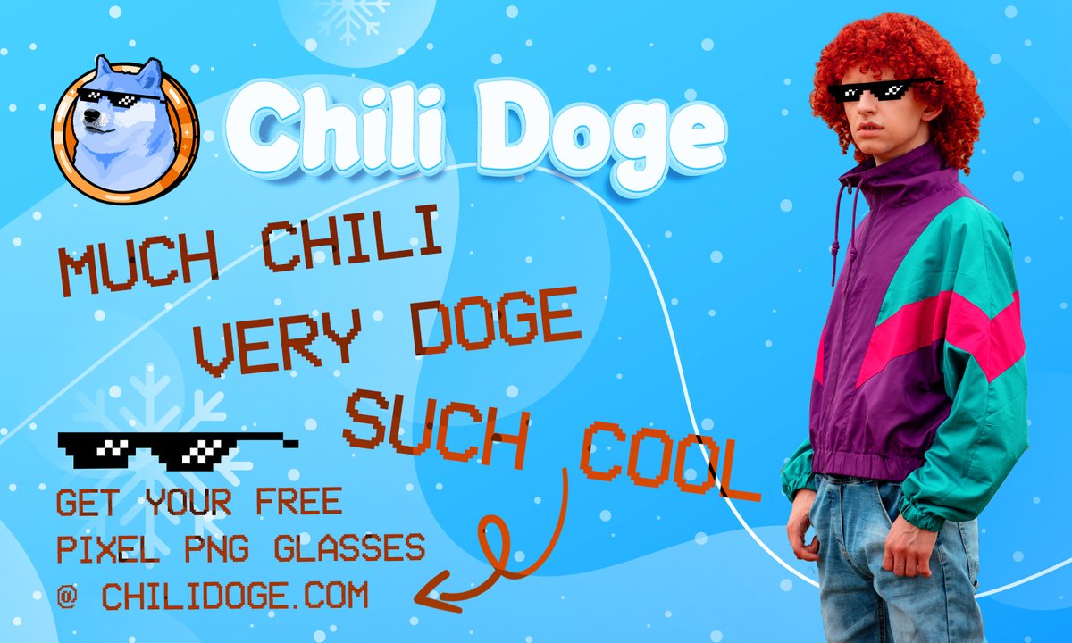 dogechili's tweet photo. ❄️ Chili Giveaway🐶 

Get your own free Pixel Png Glasses on our website for your profile photos!

https://t.co/vWCCsmG0r2

#ChiliDoge #Dogechain #PFP $Chili #memecoin #DOGEARMY https://t.co/1awLmnEkOG