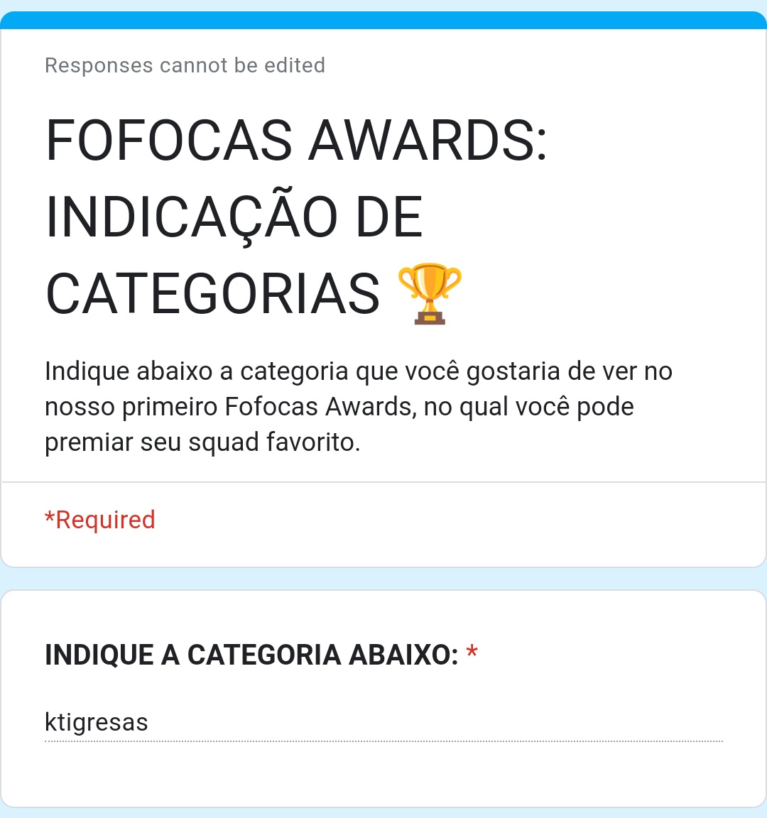fofocasqd's tweet photo. vocês são dementes ou só não sabem ler? eu pedi indicação de CATEGORIA e não de squad https://t.co/gTxIh12A3W