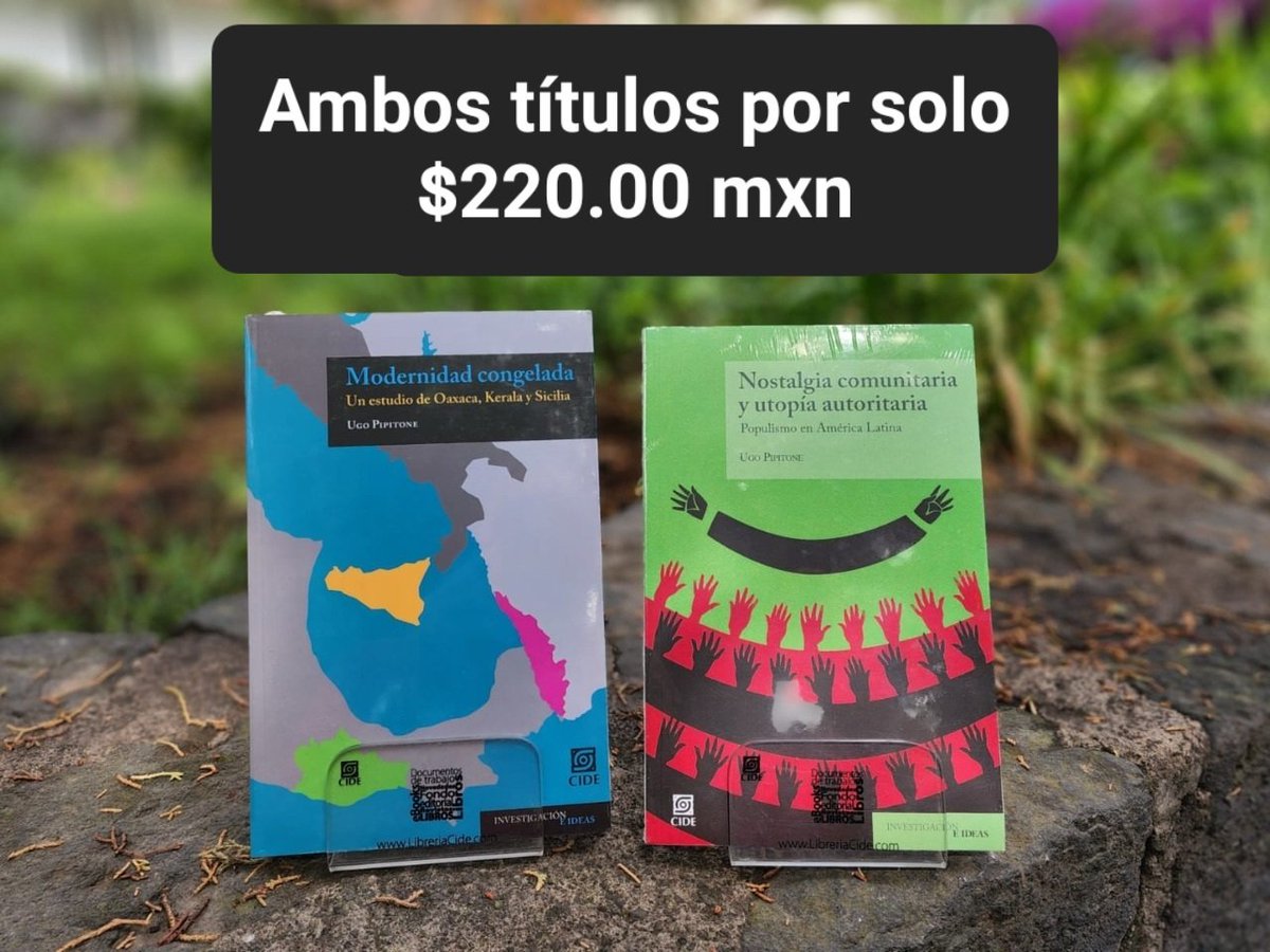 LibrosCIDE's tweet photo. ¡Nuevos #CIDEcombos ! Exclusivos en el stand C1 del #CIDE durante la #FILUNI2022
📆 Del 30 de agosto al 4 de Septiembre de 2022
📌Centro de convenciones y exposiciones de la UNAM
📩 Informes en: editorial@cide.edu
¡Te esperamos! https://t.co/6mJd2582GQ