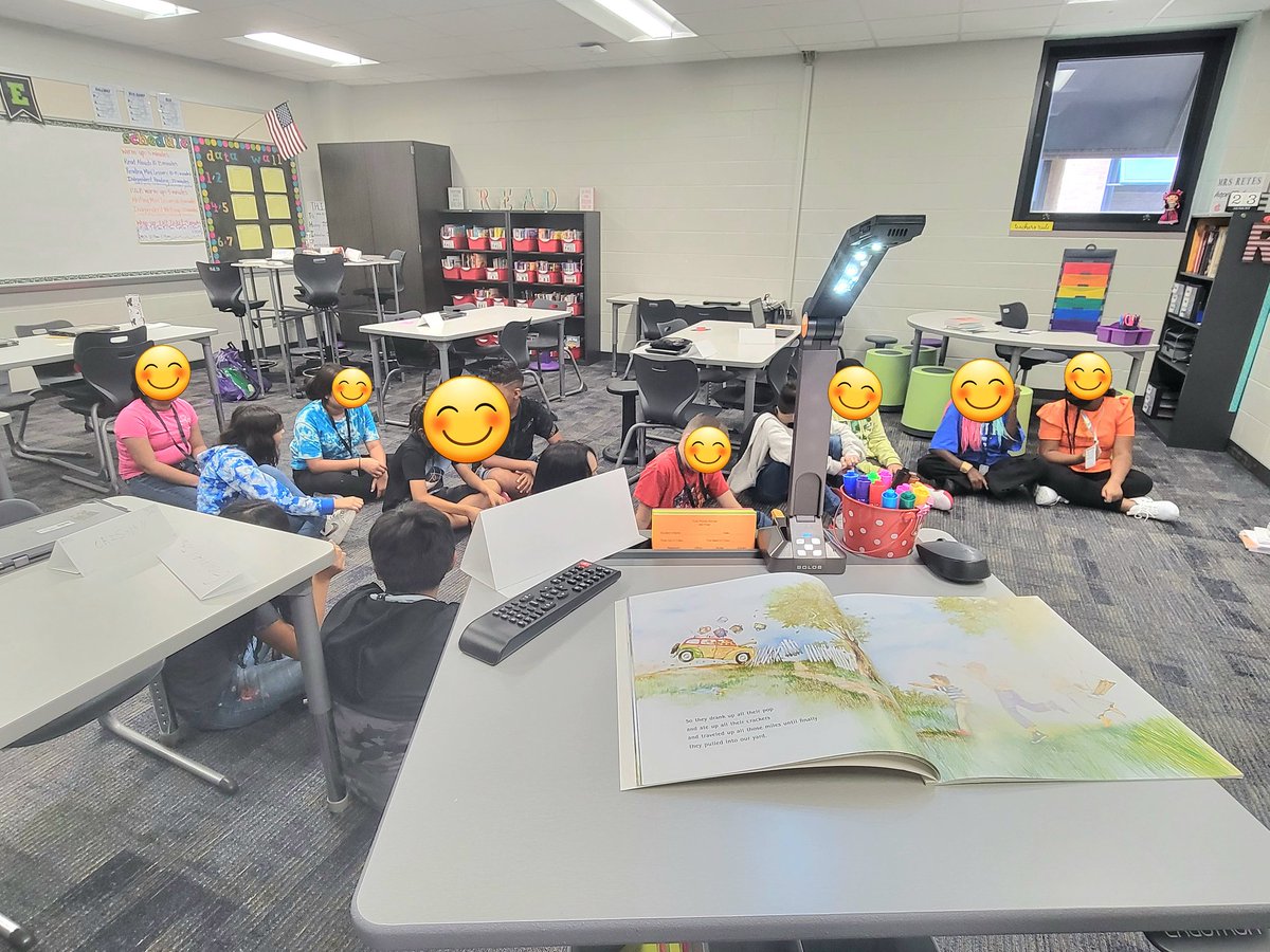 MrsReyesBroncos's tweet photo. Today's read aloud led to great conversations! #WolfPack #TruittMiddleSchool #ELAR #SixthGradeShenanigains #RTP #TheRelativesCame https://t.co/1SH0lvtSE6