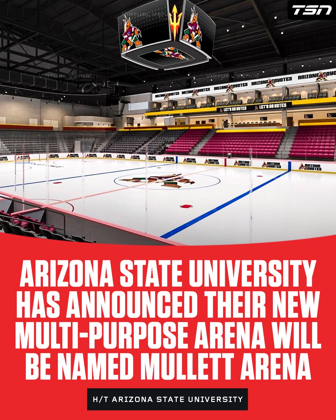 Coyotes arena vote update: Arizona to play at Mullett Arena for 2023-24 NHL  season - DraftKings Network