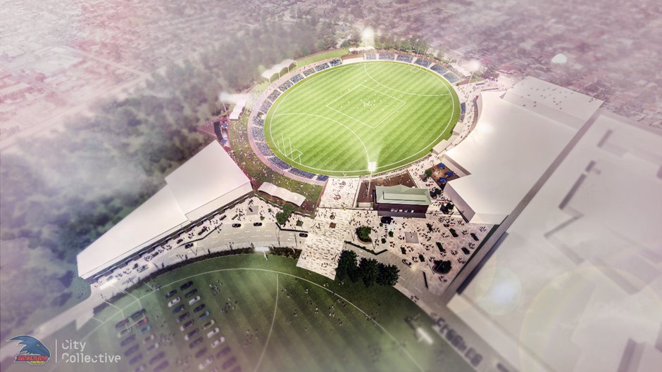 The <a href="/Adelaide_FC/">Adelaide Crows</a> has today committed to Thebarton Oval as the site of its new multi-million dollar headquarters. Details in <a href="/9NewsAdel/">9News Adelaide</a> at 5pm and 6pm,