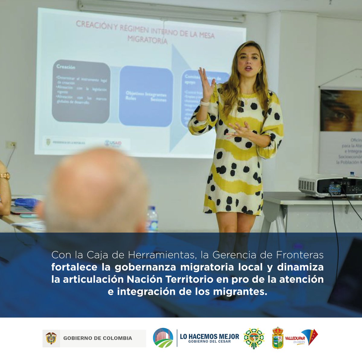 Con la Caja de Herramientas, <a href="/GciaFronterasCo/">Gerencia de Fronteras Colombia</a> fortalece la gobernanza migratoria local y dinamiza la articulación Nación Territorio en pro de la atención e integración de los migrantes.