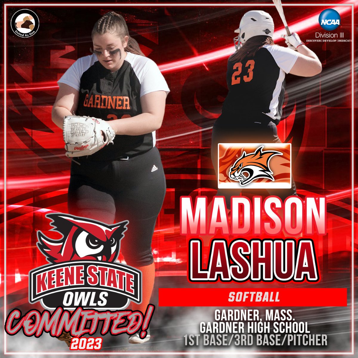 KSCsoftball's tweet photo. Tuesday to-do = introduce 2022-23 🦉🥎rookie Madison Lashua, who feels at home on the corners yet stepped in to pitch for her team as a senior because her team needed her. #BuildUP #OWLin https://t.co/VHijy9tJ8I