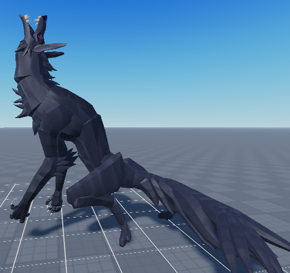 MugsHanna's tweet photo. WereWolf model for #DSOA !!!!
Design by ItsssJax#9239, with some minor adjustments by me :))
#roblox #RobloxDev https://t.co/HeMvGRlLpI
