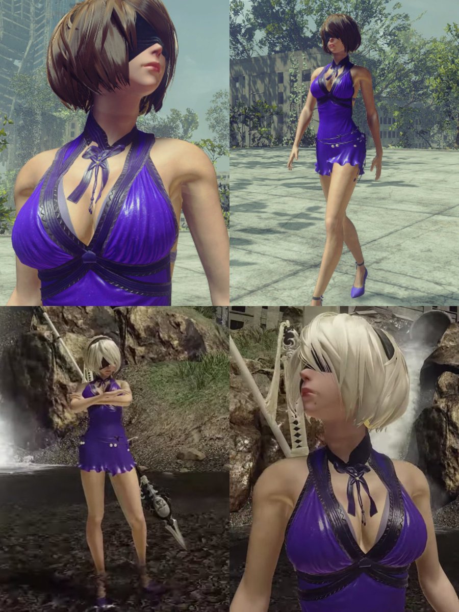 tifa purple dress mod
