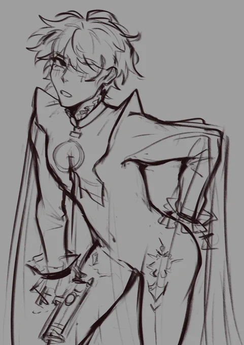 I WANNA GIVE UP LMAO i don't understand bayos design  another ichael left as a wip..........  