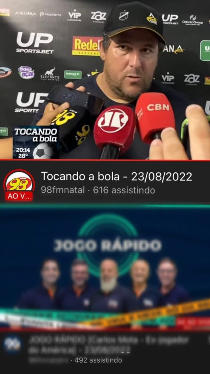 pau a pau, hora a hora, minuto a minuto! 

<a href="/98FMNatal/">98 FM Natal</a> O SOM DO FUTEBOL