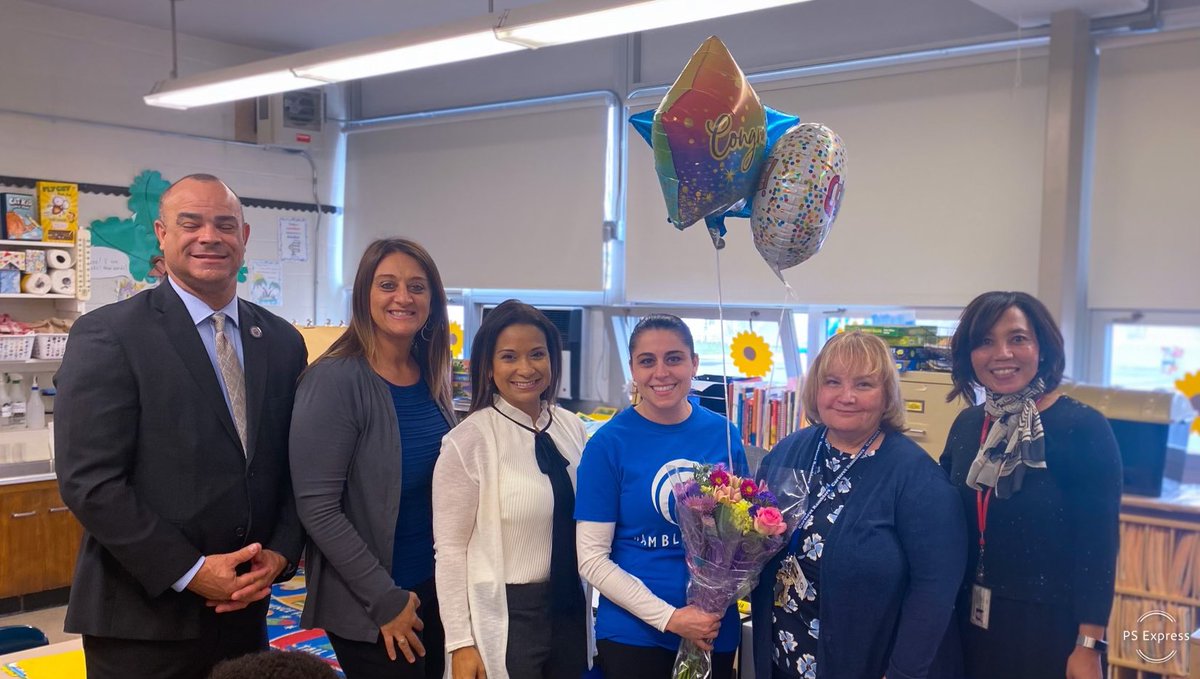 Congratulations to our very own Ms. Leanna Malinowsky on being selected as the Middlesex County Teacher of the Year! #ramblersrise