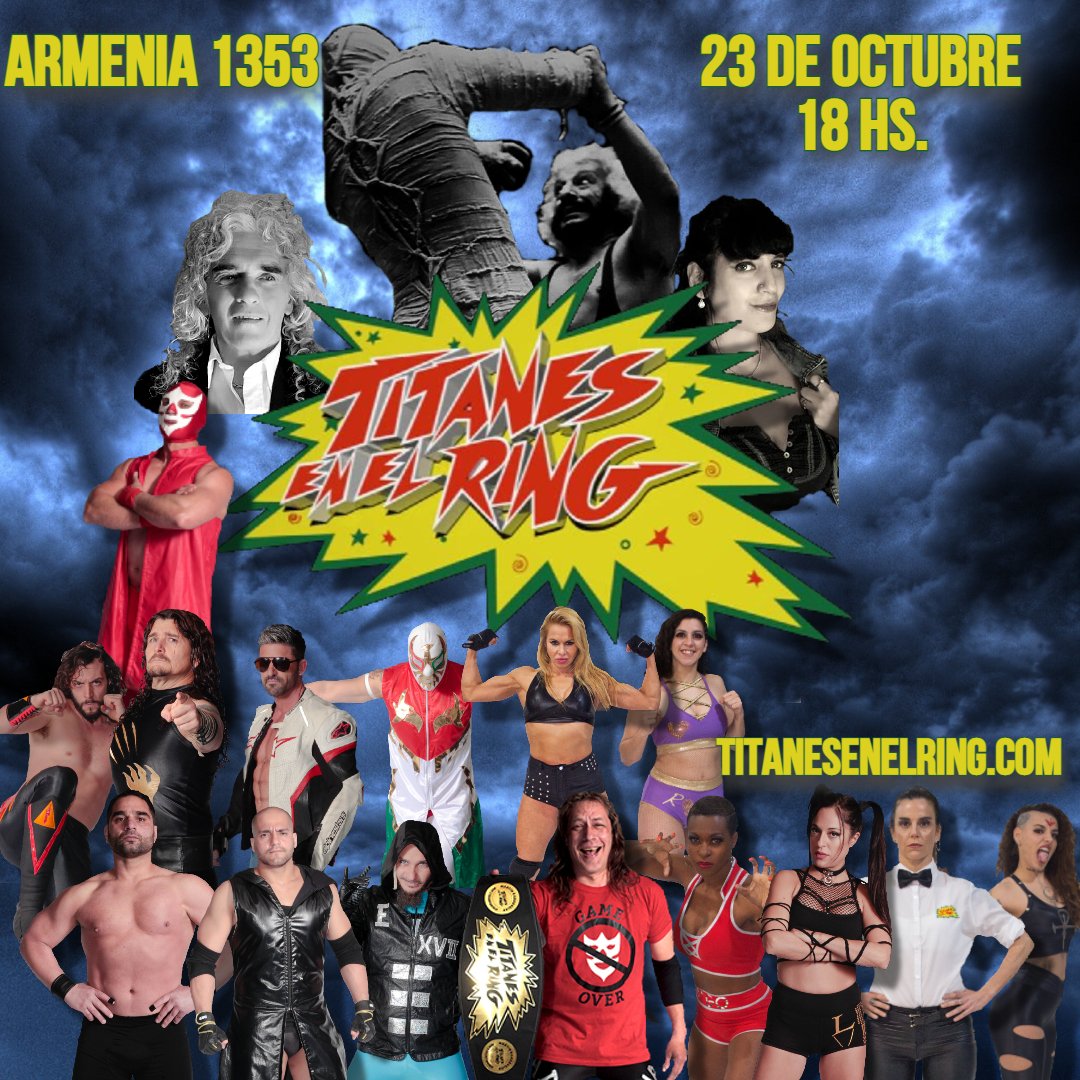 Nuevo show! 23 de octubre.
Armenia 1353.
Aprovechá el 2 x 1, hay solo 50 pares.

entradauno.com/350-titanes-en…