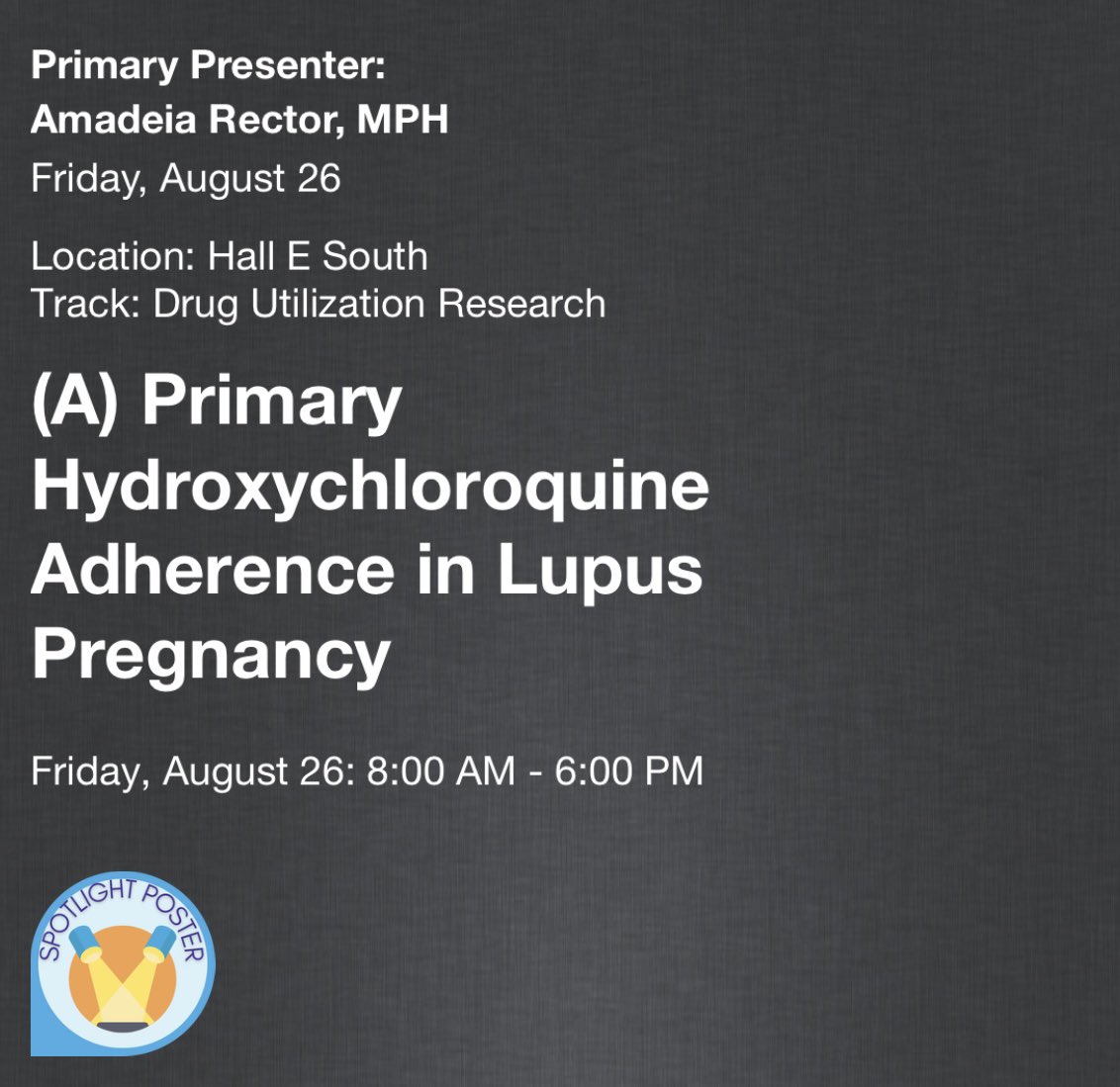 Amadeia Rector, MPH tweet media