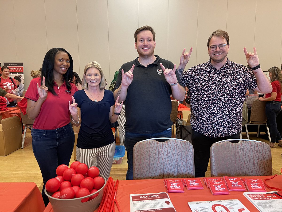 NCStateCALS's tweet image. The CALS College Connections fair was a SUCCESS! 

We had a blast showcasing all the amazing clubs and organizations CALS has to offer. 🙌