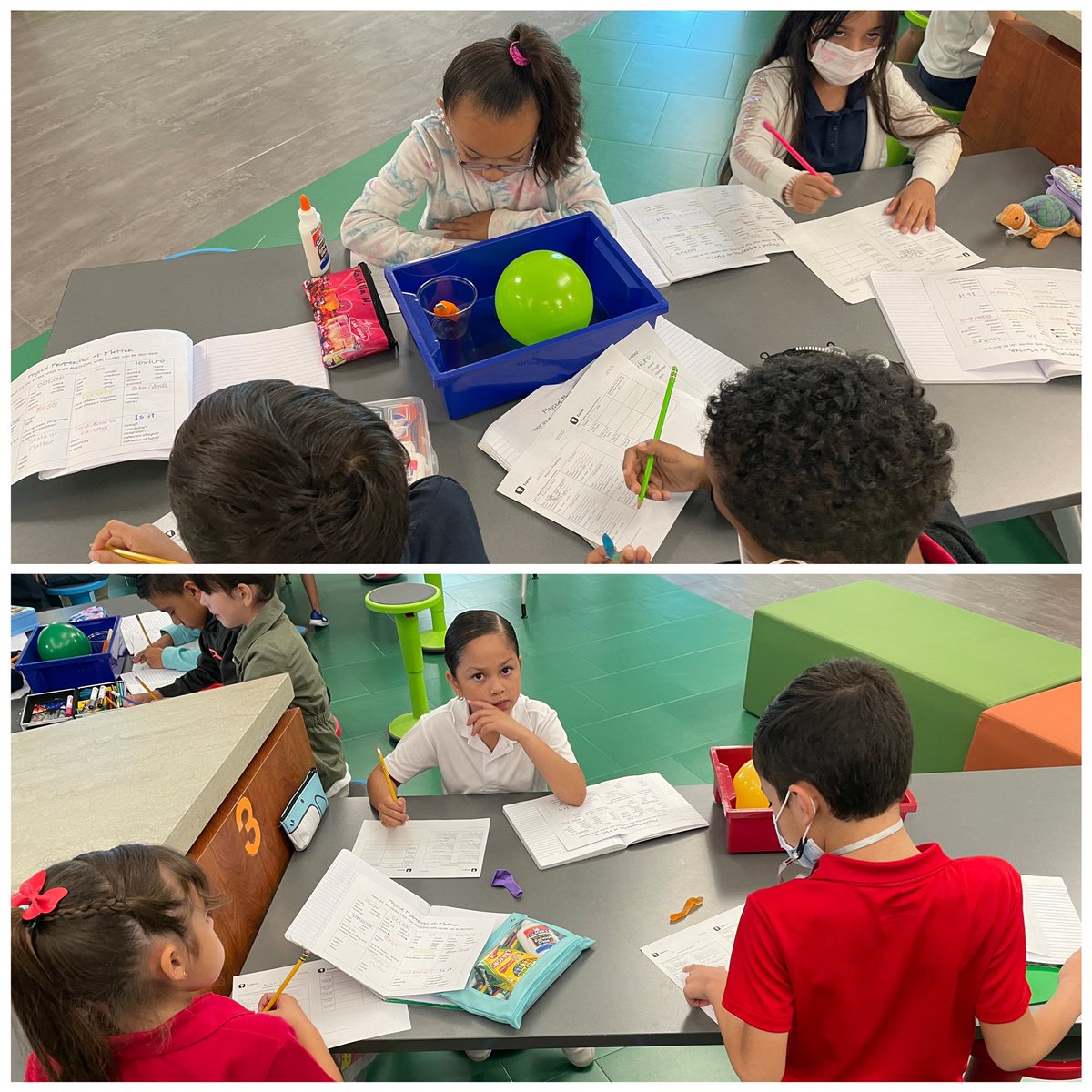 COlivas02_JCE's tweet photo. Scientists at work 👩🏼‍🔬👨🏼‍🔬. Today during our science lab our buffaloes observed and compared physical properties of matter. #Greatmindsatwork #TeamSISD #BuffaloStrong #Chargingthestorm https://t.co/LELXXUSuV6