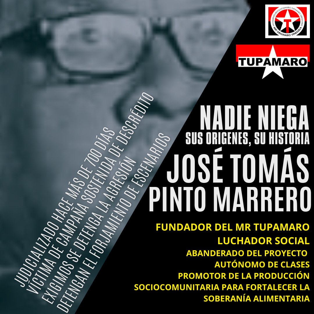 #MedidaSustitutivaParaPintoYa
<a href="/TSJ_Venezuela/">TSJ Venezuela</a> <a href="/MinpublicoVEN/">Ministerio Público venezolano</a> <a href="/Asamblea_Ven/">Asamblea Nacional 🇻🇪</a> <a href="/ONU_es/">Naciones Unidas</a> <a href="/onuvenezuela/">ONU Venezuela</a> <a href="/cepal_onu/">CEPAL</a> <a href="/cubadebatecu/">Cubadebate</a> <a href="/DiazCanelB/">Miguel Díaz-Canel Bermúdez</a> <a href="/evoespueblo/">Evo Morales Ayma</a> <a href="/MariaesPueblo/">María Alejandra Díaz Marín🐞🦗🦎🐝🐜</a> <a href="/PCV_Ve/">PARTIDO COMUNISTA DE VENEZUELA</a> <a href="/ppt_uzcategui/">Rafael Uzcátegui PPT</a> <a href="/OscarFigueraPCV/">Oscar Figuera</a> <a href="/ErikaOSanoja/">Érika Ortega Sanoja</a> <a href="/profesorlupa2/">Profesor Lupa</a> <a href="/atilioboron/">Atilio Boron</a> <a href="/LulaOficial/">Lula</a> <a href="/BozaConValdez/">Boza, Curcio y Valdez</a>