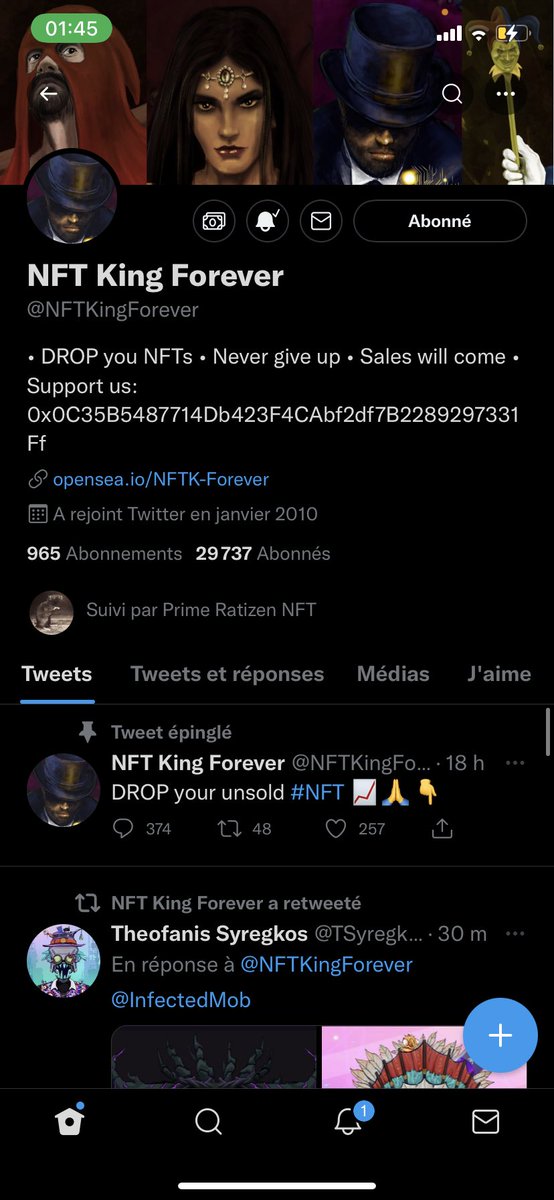 VIYCKTOR7's tweet photo. @lvccpunk @BitcoinPunkNFT Done bro ✅ https://t.co/gMZU6l5H07