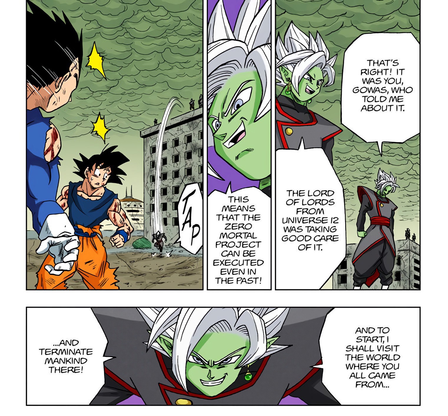 King Saber on X: Zamasu: Shall we proceed with the Zero Mortals