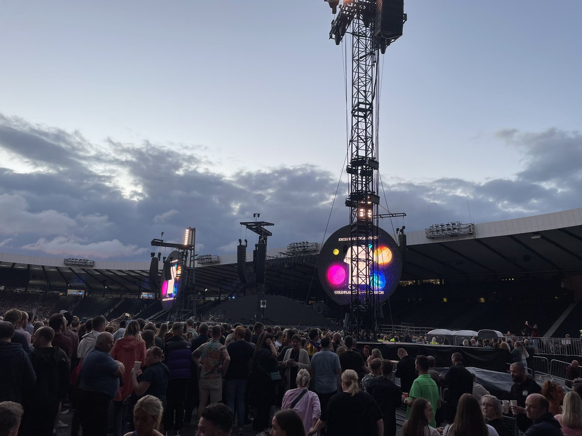 All set for #MusicOfTheSpheres Tour <a href="/coldplay/">Coldplay</a>