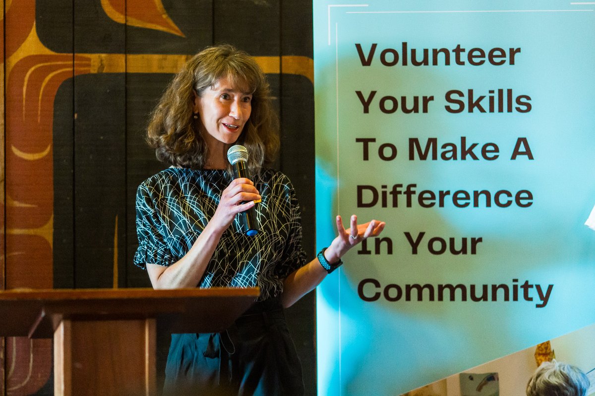 Companis's tweet photo. What a great turn out for our Companis Spotlight! Thanks to the 104 folks who attended, including our donors and featured nonprofit partners, African Americans Reach and Teach Health and @MarysPlaceWA. https://t.co/iYwaUDLfWI