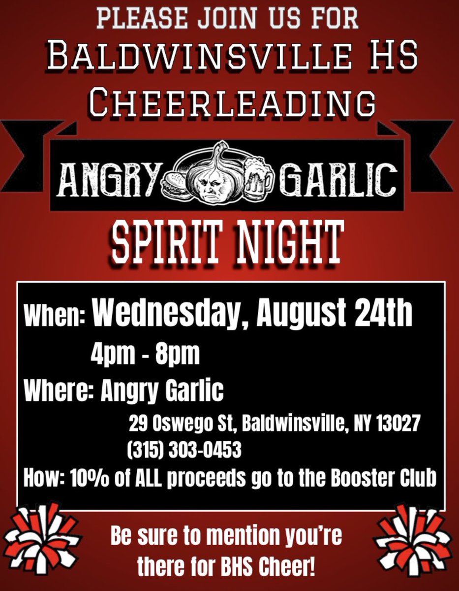 CChristensen58's tweet photo. Happening tomorrow! 

Be sure to ask for their custom cheer themed cocktail, “Hold Up, Wait A Minute” and matching dish, “Let Me Put Some Spirit In It” ❤️🖤🤍 

#supportlocal #gobees https://t.co/SGaqP5A5FF