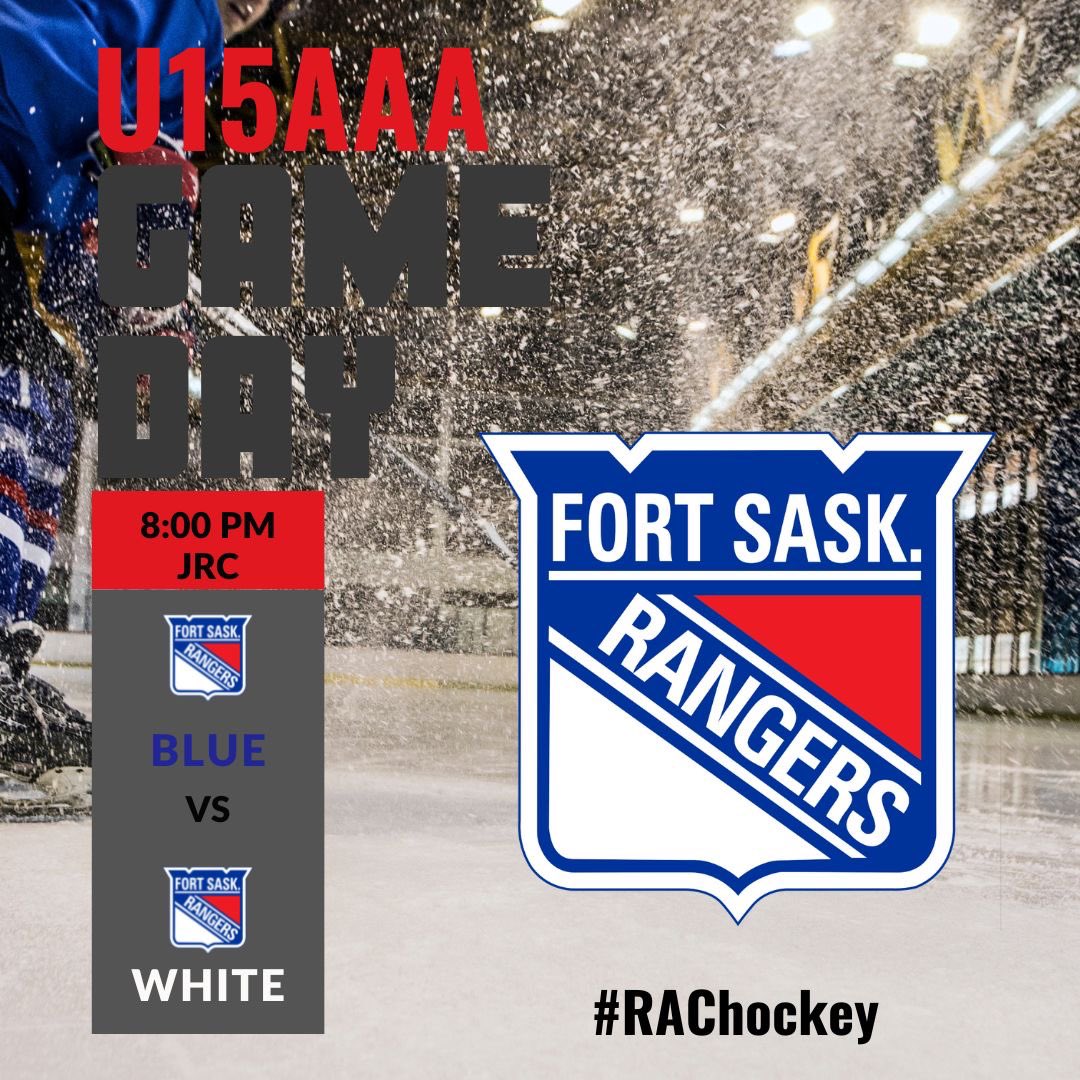 RAChockey's tweet photo. Another big game day tonight!!! U15AAA Blue Vs White game!! Congrats to all the players that have made it thus far! Good luck tonight!! #rachockey #fsmh #intrasquad https://t.co/cF1y275qhI