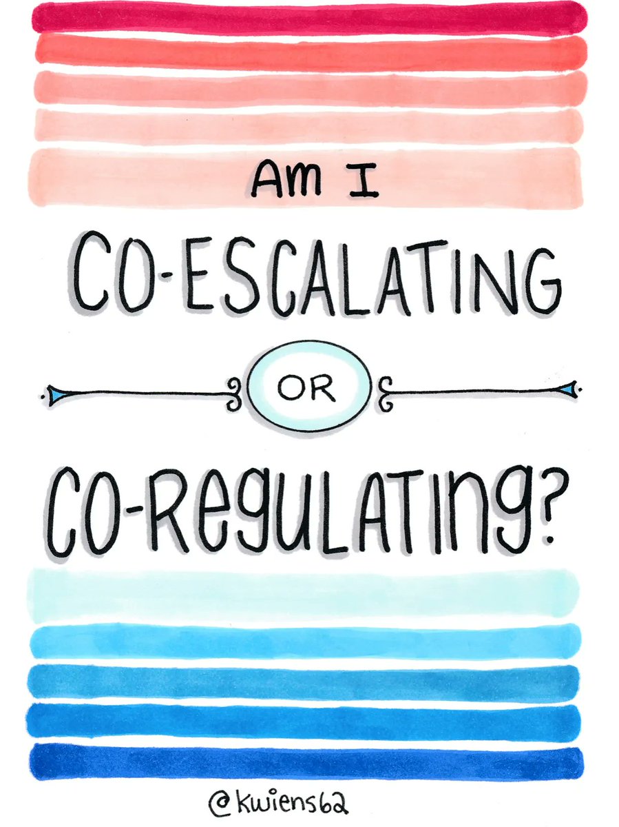 Getting kids ready to head back to school can be a time full of stressors for the whole family. This is an important reminder as you work through #backtoschool together. Kids need #coregulation, not co-escalation. Thanks <a href="/kwiens62/">Kristin Wiens</a> for the graphic! 💕
➡️ bit.ly/3fjkf6s