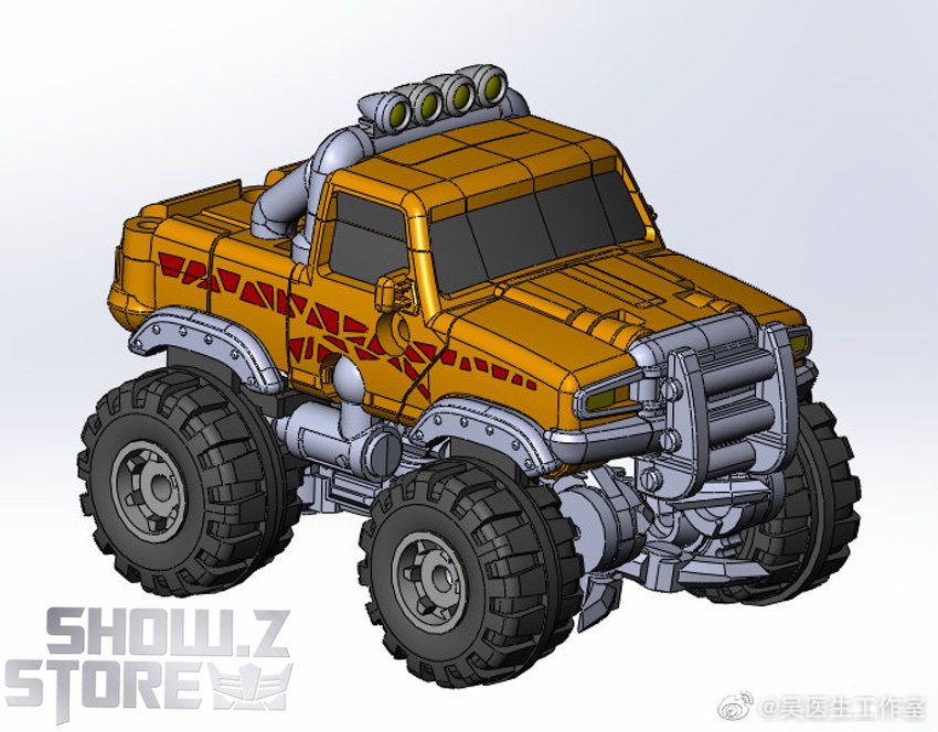 ShowZStore's tweet photo. [Pre-Order] Dr.Wu &amp; Mechanic Studio MC03 Little Monster Wheelie Orange Version
Material: Plastic ABS
Height: 8cm / 3.15"
Full Price Unknown
--------
👇links👇
https://t.co/iOG4xUsg9j

#DrWu #MechanicStudio 
#actionfigure #transformer #modelkit #showzstore #Showzdailyreport https://t.co/UgnNTYVE08