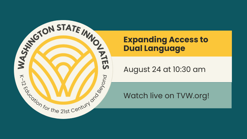 waOSPI's tweet photo. Join us tomorrow, August 24, for our next media briefing!

For the third in a series of briefings, Superintendent Reykdal will share his plan to expand access to dual language to all Washington students. 

Tune in at 10:30 am: https://t.co/f3twZ4syP6 

#WAedu #WAleg https://t.co/U92C0is2hs