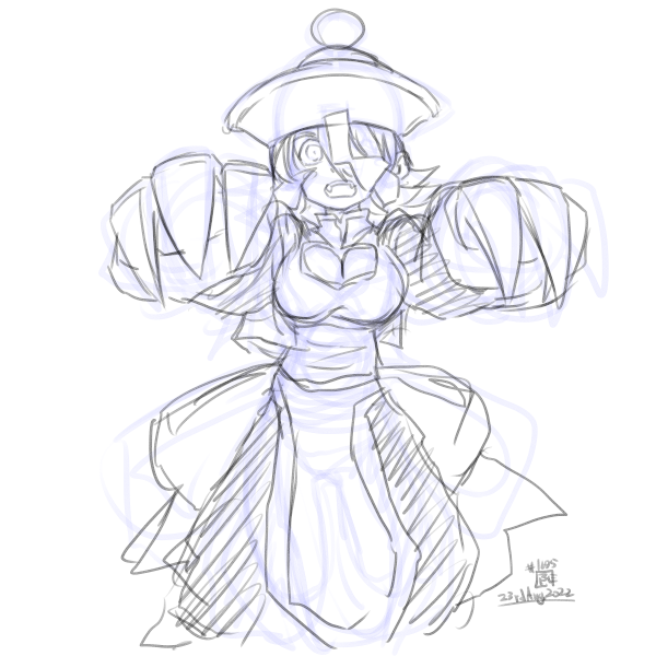 「#一日一絵 」|ふゆ(ドとレとミとキュとゴとヱの音が出ない)のイラスト