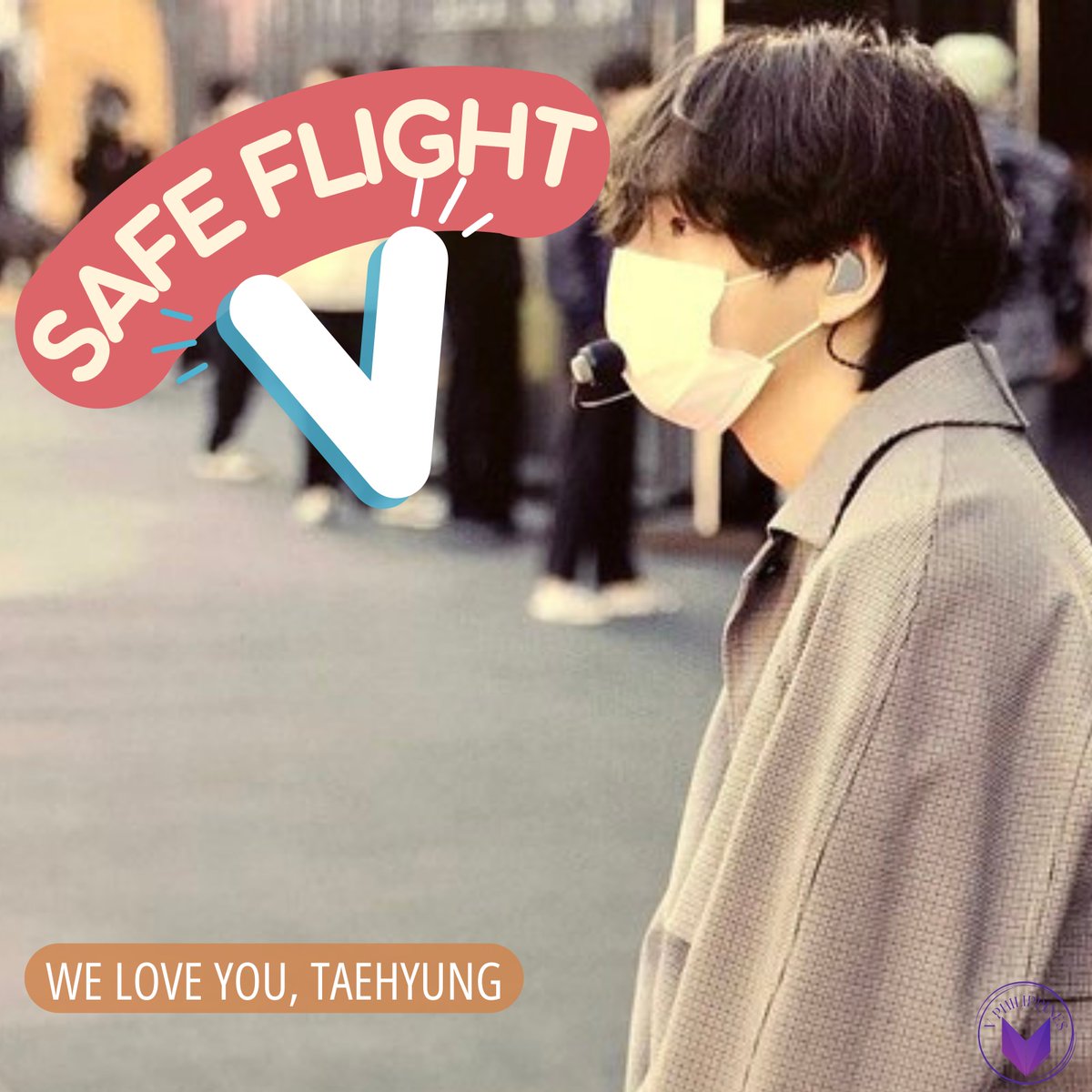 TAETAE_PH's tweet photo. HAVE A SAFE FLIGHT TAEHYUNG !

#BTSV #KimTaehyung #Taehyung #방탄소년단뷔 #뷔 https://t.co/N18RReIWaj
