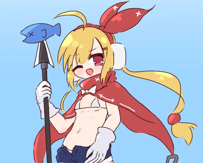 VRCで女の子膝枕して頭撫でながら描いた絵です 