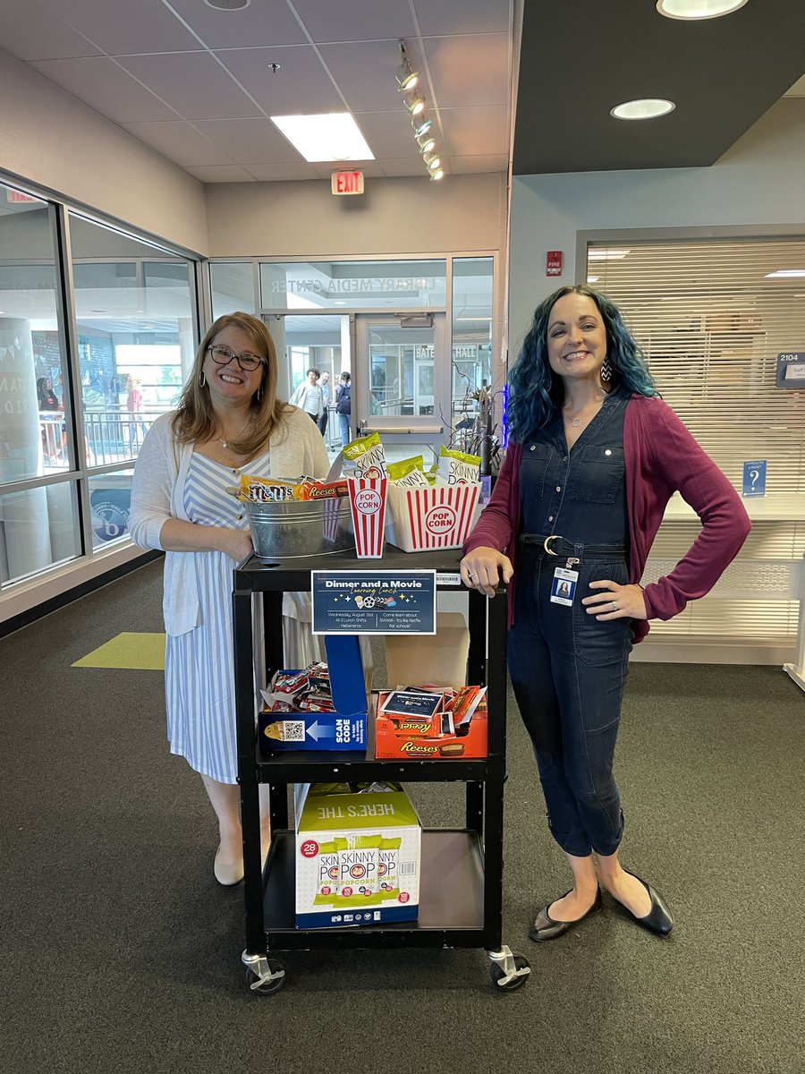 We delivered first day of school treats to the staff today-along with an invitation to learn more about our new educational video streaming service