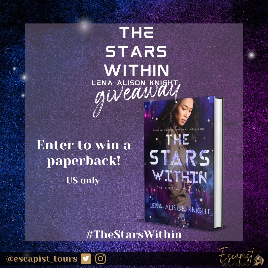 EscapistBookCo's tweet photo. We're near the end of #TheStarsWithin book tour and we have a few stops left to go. We can't end a tour without reminding you to enter the giveaway, so this is me reminding you to enter for a chance to win a paperback copy. (US Only)
Enter here:
https://t.co/fkkjbPsAyp https://t.co/sOARUSIKym