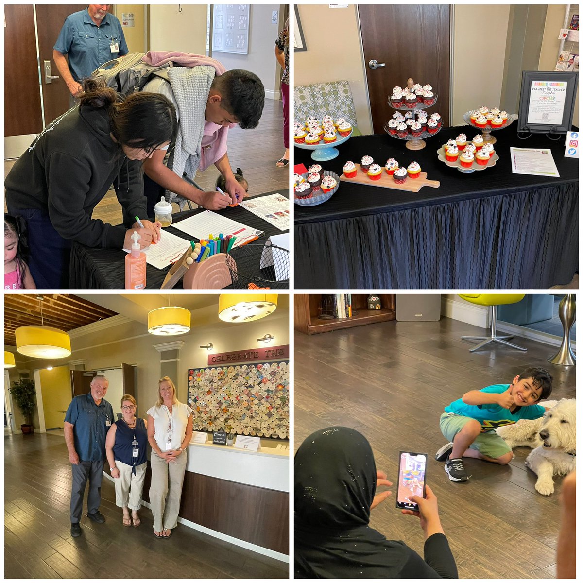 PeoriaFlexAcad's tweet photo. Meet the Teacher is in full swing! We’re here until 6:00pm. Come on by! #peoriaunifiedpride #BetheGood #BePFA https://t.co/0wzxZOsP03