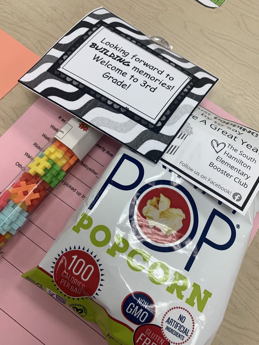 cstakey's tweet photo. What a fun way these teachers had to greet students when they came back to class! Shout out to the @shcsd  Elementary Boosters for the popcorn treat! #shhawks https://t.co/BtWSbsmwNE