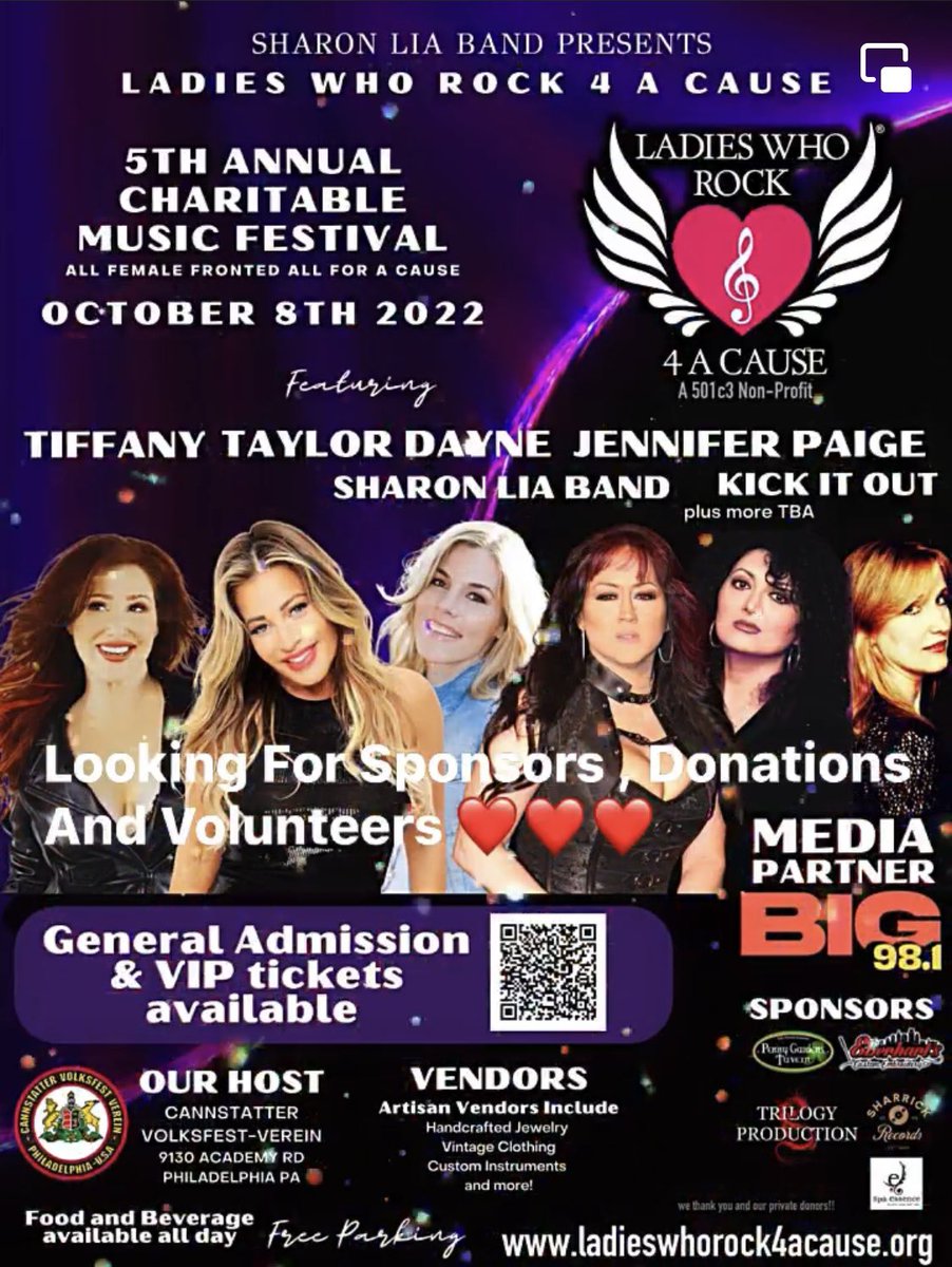 JillZutty's tweet photo. @lwr4ac @tiffanytunes @taylordayne @jenniferpaige1 @SharonLiaBand @big981philly @Eagles @PhillyCannstatt @JaclynMarfuggi @JuliaHaart @SydneySadick @KathieLGifford @melissavcomedy @AnnaKendrick47 @SabinaGadecki @camillekostek Donate, Sponsor, Volunteer❤️❤️❤️https://t.co/ScLh4oubDa https://t.co/mDbzpVNEIs