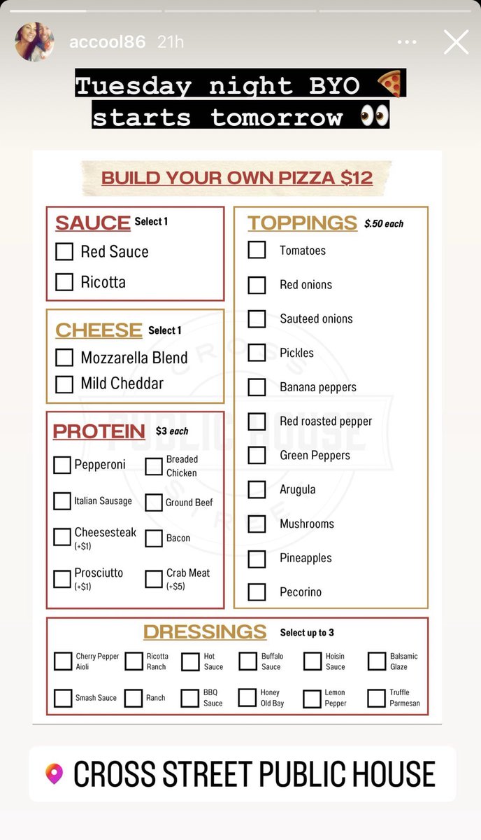 Cross Street Public House tweet media